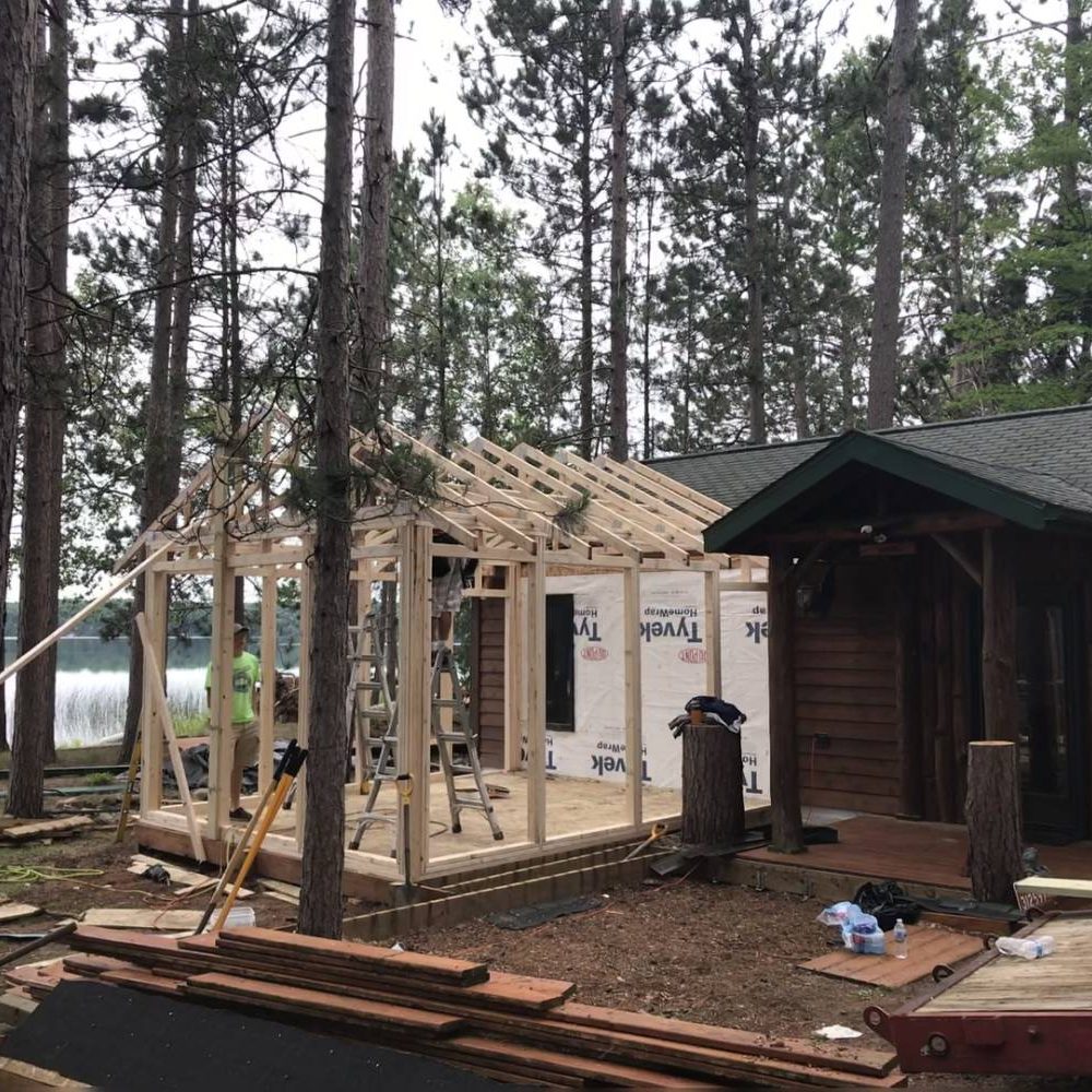 Builds and Additions Home Builds, Expansion, Garage Red Cedar General Contractors serving central and nw Wisconsin and ne Minnesota