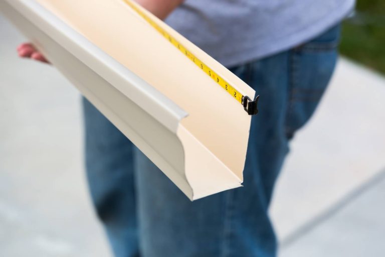 custom cut seamless gutters new installation or replacement red cedar contracting chetek wi